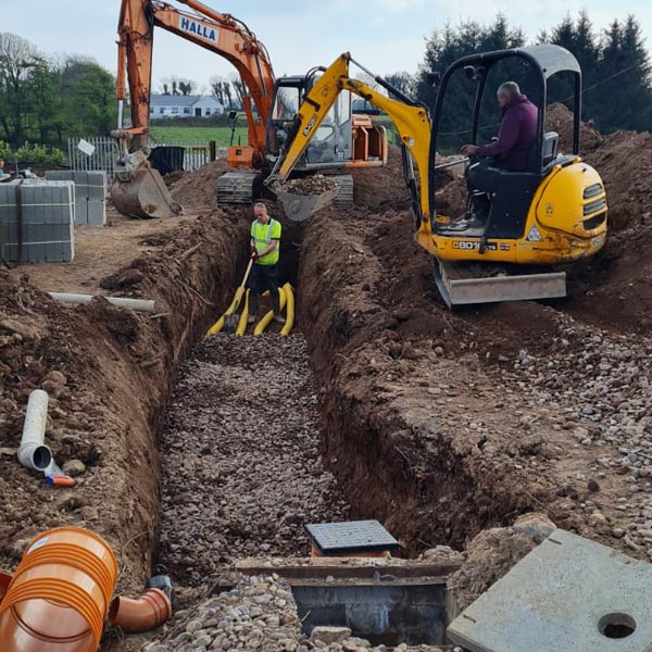 undeground drainage cork glanmire construction & paving